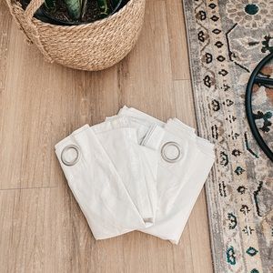 threshold | windsor beige blackout curtains